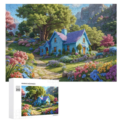 My Favorite Corner of the World Wooden Picture Jigsaw Puzzle A Homespun Hobby