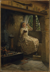 A Cosey Corner by Frank Millet, 1884 Diamond Painting Canvas - A Homespun Hobby