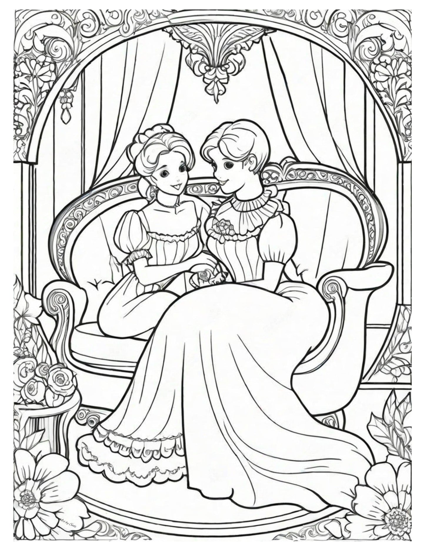 Adult Coloring Pages - 20 Printable pages - A Homespun Hobby
