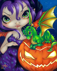 Darling Dragon by Jasmine Becket-Griffith Diamond Painting Canvas - A Homespun Hobby