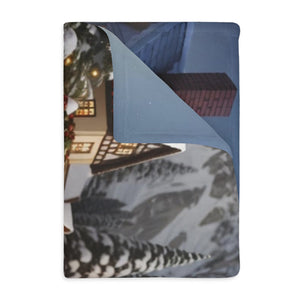 Double Sided Velveteen Minky Blanket (Two-sided print) - A Homespun Hobby