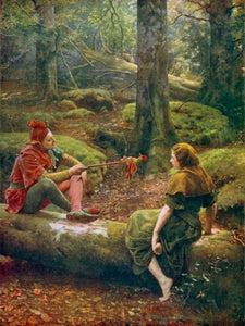 In the Forest of Arden by John Collier Diamond Painting Kit - A Homespun Hobby