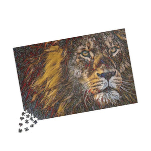 Majestic Lion Jigsaw Puzzle - A Homespun Hobby