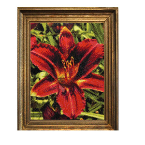 Red Spider Lily Diamond Painting Kit - by Diane Nadolny Art - A Homespun Hobby