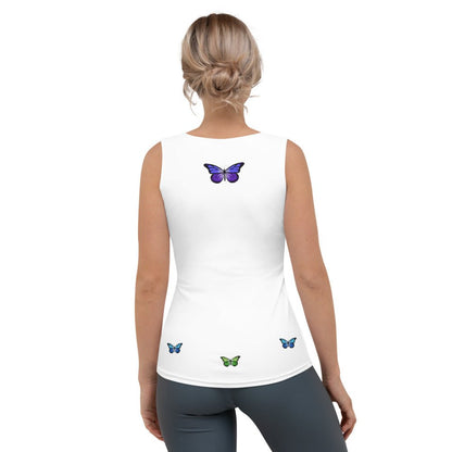 Support Small Woman's Owned Businesses Sublimation Cut & Sew Tank Top - A Homespun Hobby