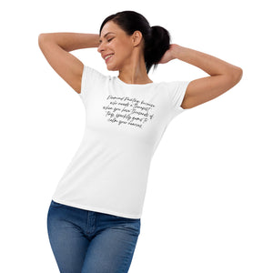 T-Shirt - Diamond Painting Therapy Women's short sleeve - A Homespun Hobby
