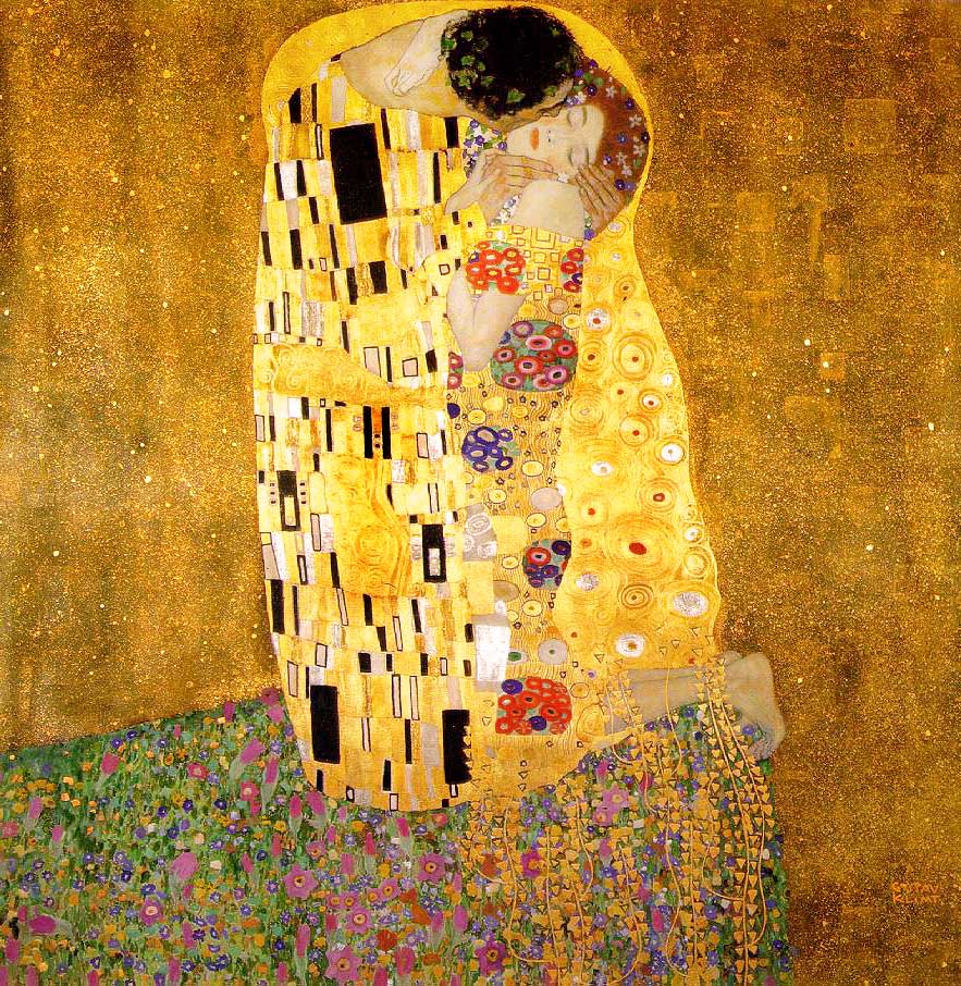 The Kiss by Klimpt Diamond Painting Canvas - A Homespun Hobby